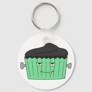 Chaveiro do cupcake do monstro