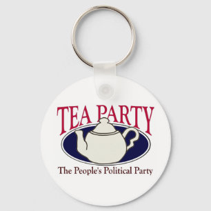 Chaveiro do dia do imposto do tea party