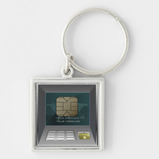 Chaveiro do dinheiro do ATM