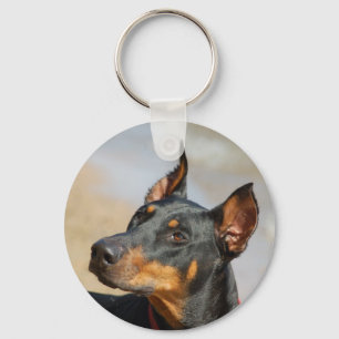 Chaveiro do Doberman