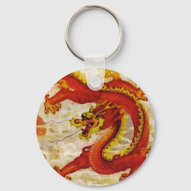 Chaveiro do Dragão de Fogo (Frente)