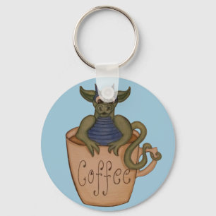 Chaveiro do dragão do café