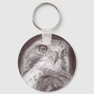 Chaveiro do esboço do falcão