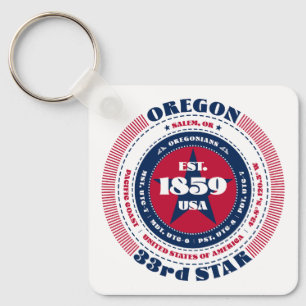 Chaveiro do Estado de Oregon