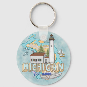 Chaveiro do Farol de Michigan