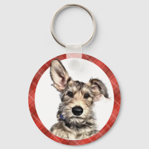 Chaveiro do filhote de cachorro de Berger Picard