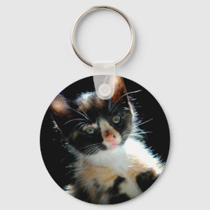 Chaveiro do gatinho da chita