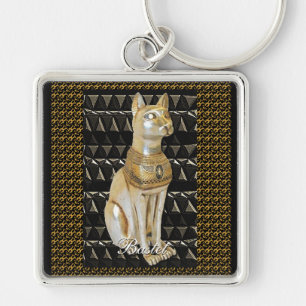 Chaveiro Do gato egípcio da deusa de Bastet corrente chave