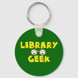 Chaveiro do geek da biblioteca