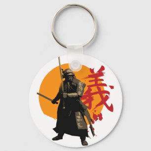 Chaveiro do guerreiro do samurai