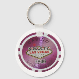 Chaveiro do jogador de pôquer de Las Vegas