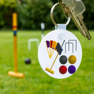 Chaveiro do Jogo de Croquet
