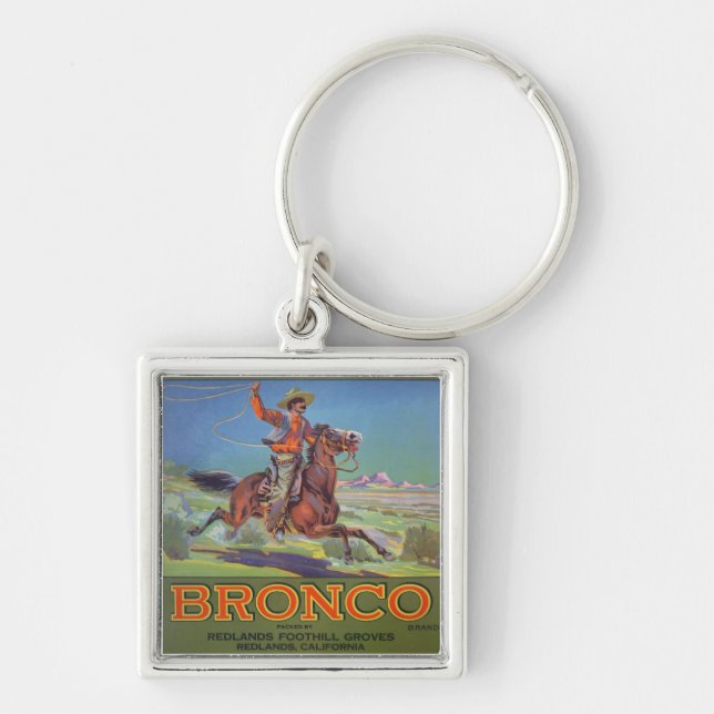 Chaveiro Do "laranjas bronco", c.1900 (litho da cor) (Frente)