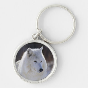Chaveiro do Lobo Branco Ártico