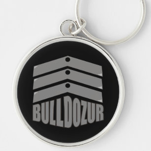 Chaveiro do logotipo da "brasão" de Bulldozur