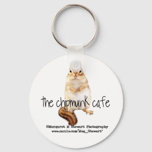 Chaveiro do logotipo do café do Chipmunk