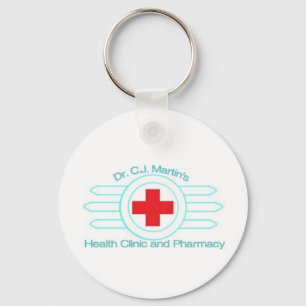 Chaveiro do logotipo do Dr. C.J. Martin