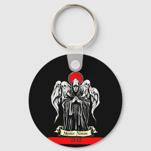 Chaveiro do logotipo e da placa de tarot Master Na