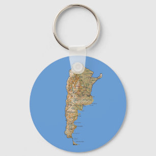 Chaveiro do Mapa Argentina