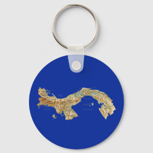 Chaveiro do mapa de Panamá