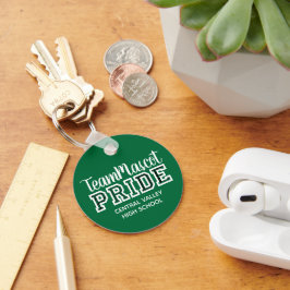 Chaveiro do Mascot do Orgulho da Escola Verde