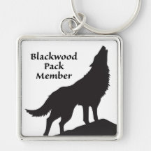 Chaveiro do membro do Blackwood Pack