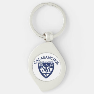 Chaveiro do metal do redemoinho de Calasanctius