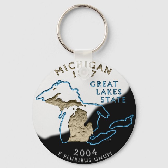 Chaveiro do Michigan (Frente)