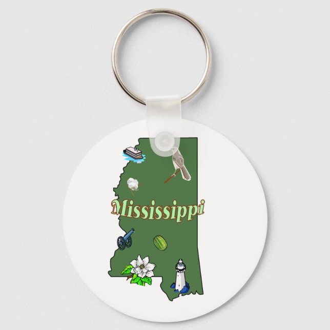 Chaveiro do Mississippi (Frente)