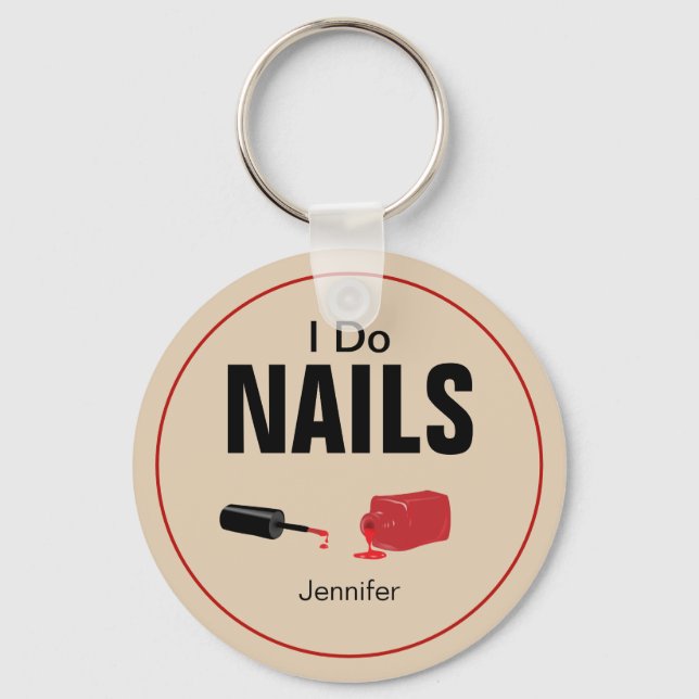 Chaveiro do Modern I Do Unhas(Nail Technician) (Frente)