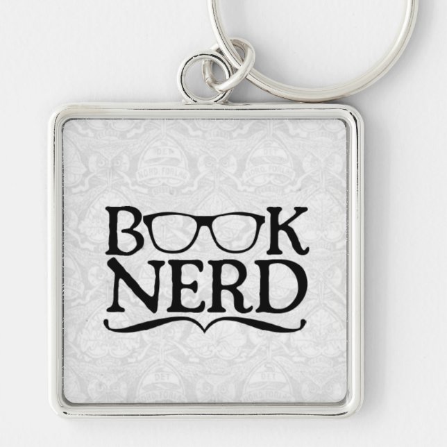 Chaveiro do nerd do livro (Frente)