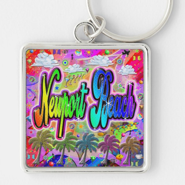 Chaveiro do Newport Beach Vista Express (Frente)