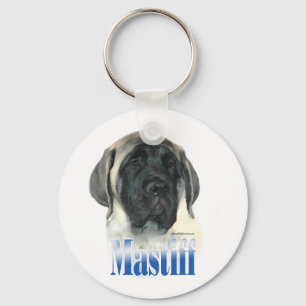 Chaveiro do nome do filhote de cachorro do Mastiff