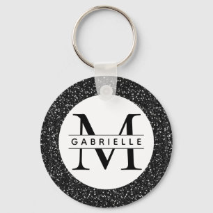 Chaveiro do Nome Personalizado e Inicial da Glitte