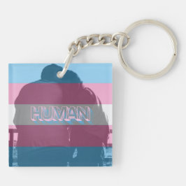 Chaveiro do Orgulho Trans Humano
