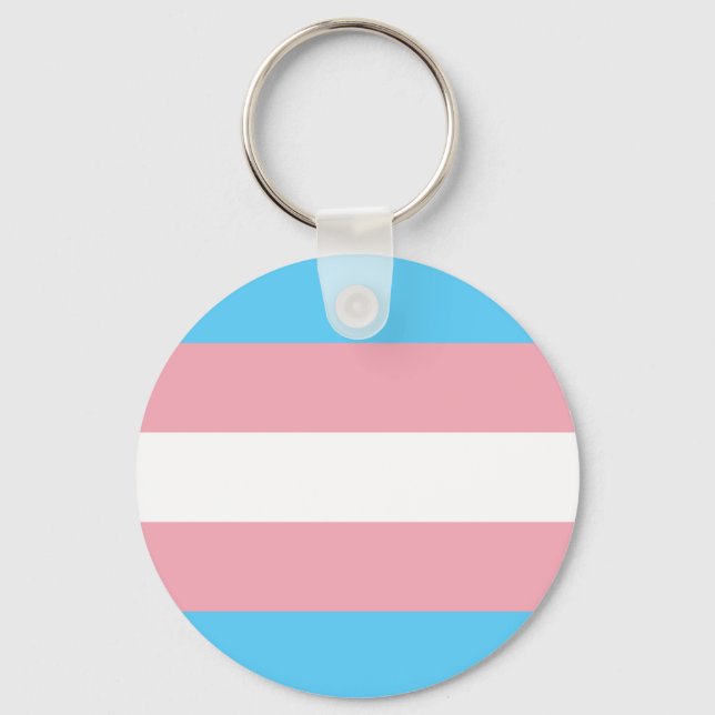 Chaveiro do Orgulho Transgênero LGBT (Frente)