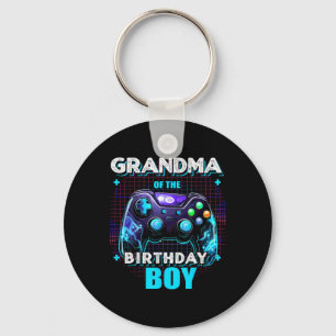 Chaveiro Do Par De Jogo De Vídeo Da Família De Aniversários