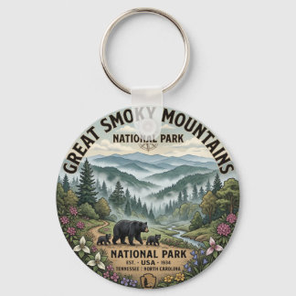 Chaveiro do Parque Nacional Great Smoky Mountains