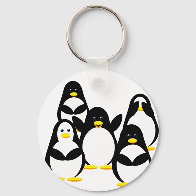 Chaveiro do Partido Penguin (Frente)