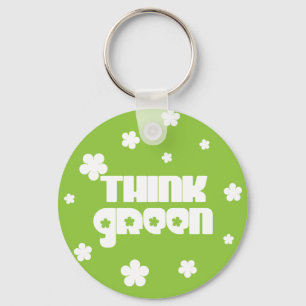 Chaveiro do pense verde