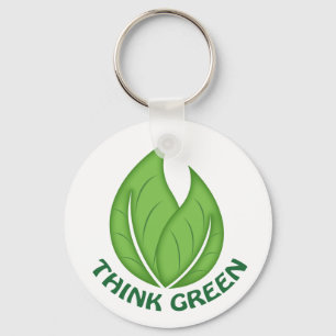 Chaveiro do pense verde