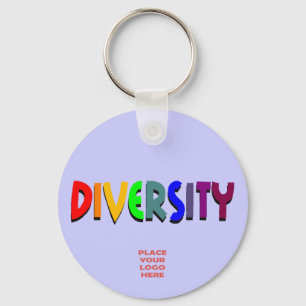 Chaveiro do Periwinkle Personalizado da Diversidad