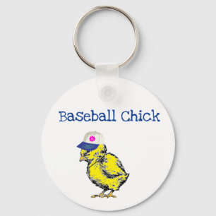 Chaveiro do pintinho do basebol