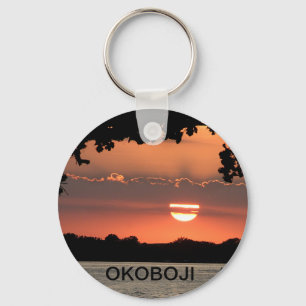 Chaveiro do por do sol de Okoboji