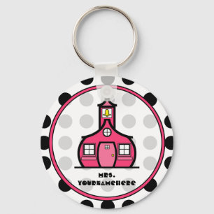 Chaveiro do professor das bolinhas