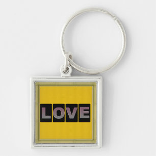Chaveiro do Quadrado de Amor
