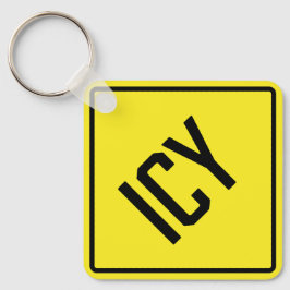 Chaveiro do Quadrado Icy Metal