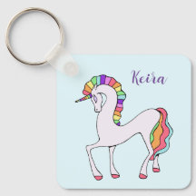Chaveiro do Rainbow Unicorn