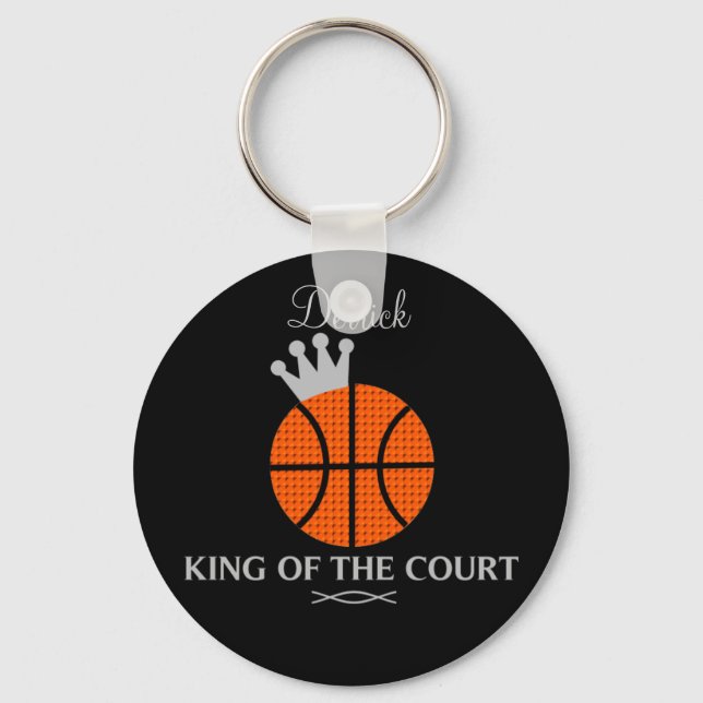 Chaveiro do Rei da Corte de Basquete (Frente)