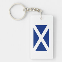 Chaveiro do Scottish da bandeira de St Andrews